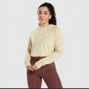 NWT Gymshark cropped hoodie